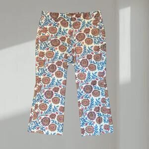 J.Crew Pants – Floral Printed Cotton Trousers (14)